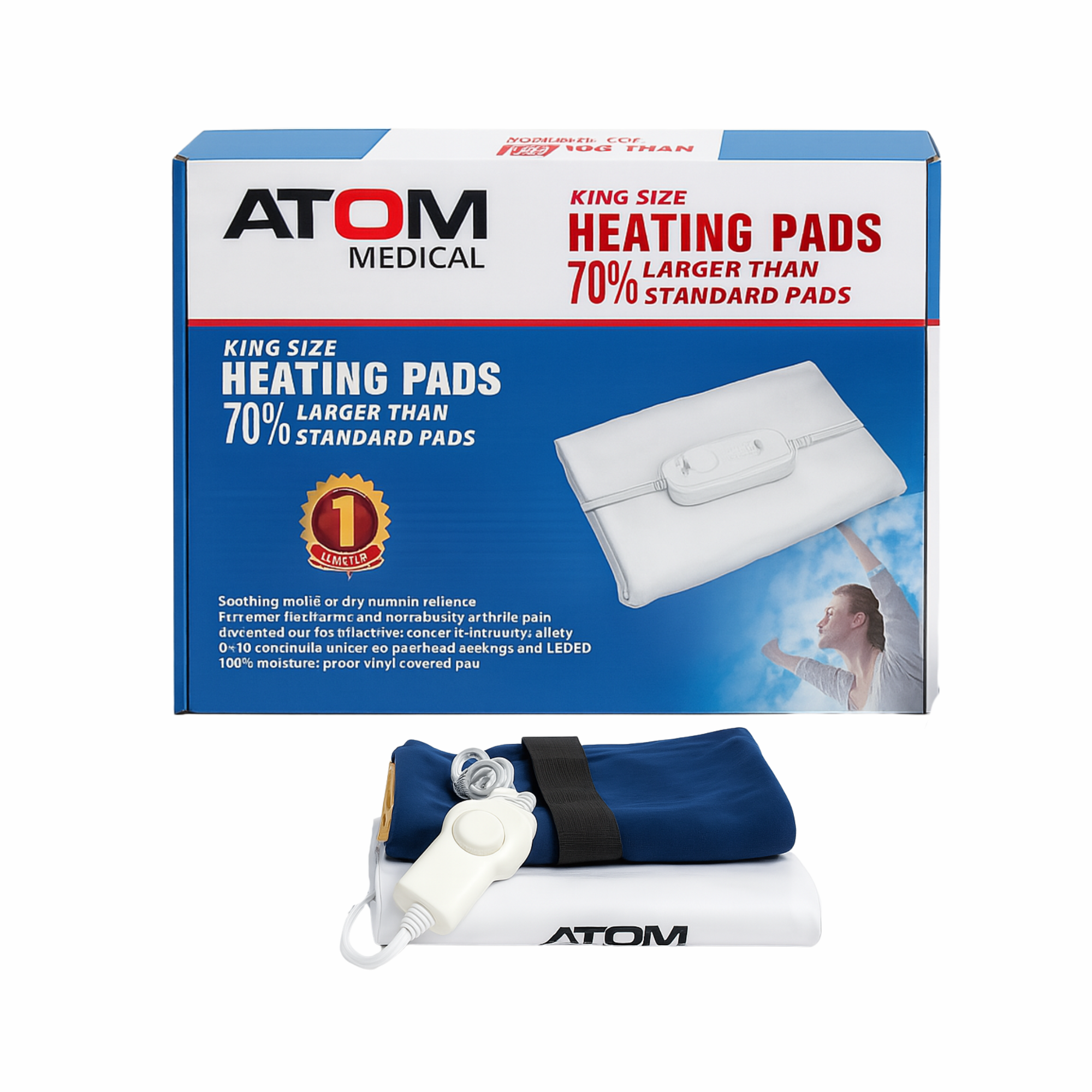 ATOM Medical King Size Heating Pad
