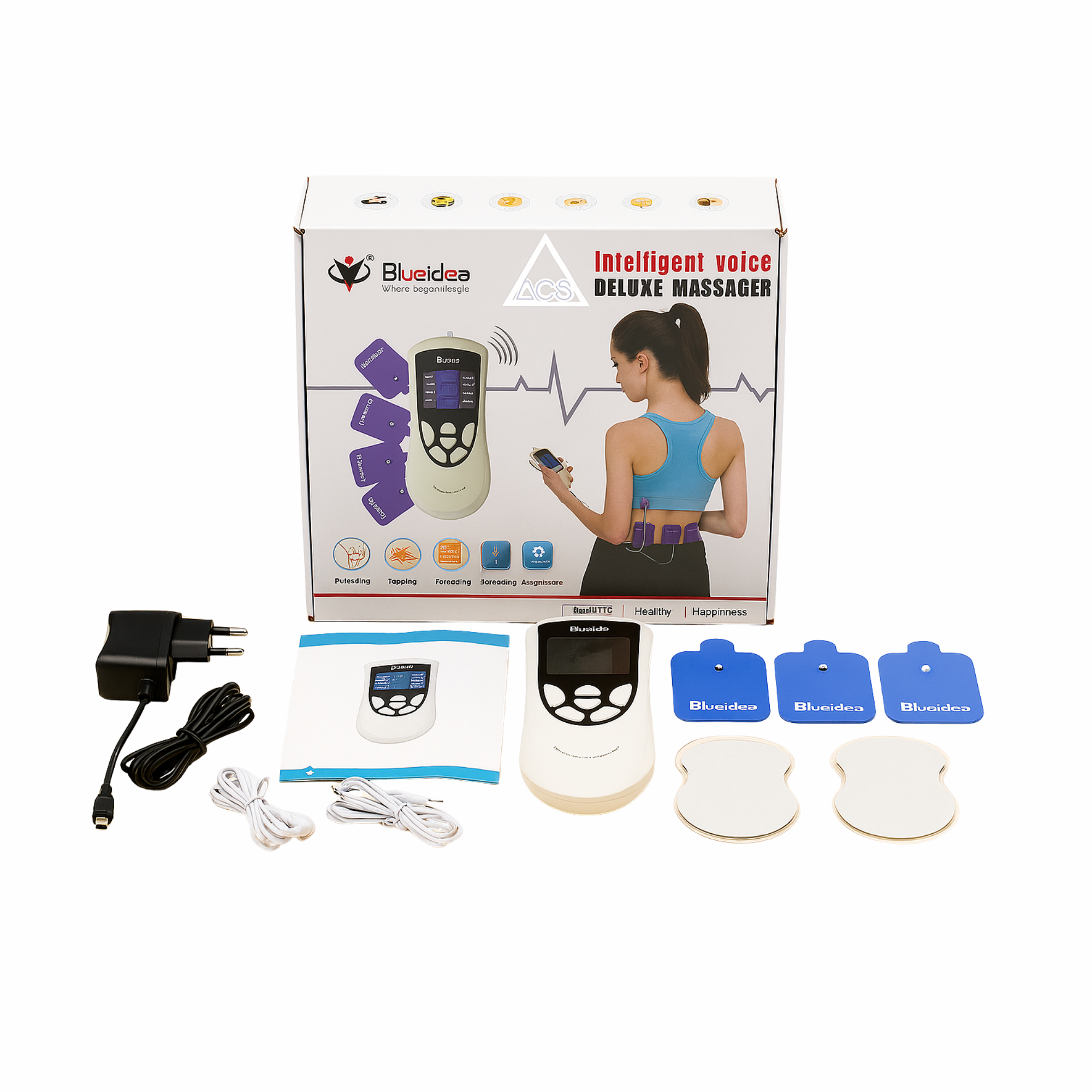 Blueidea Intelligent Voice TENS Massager